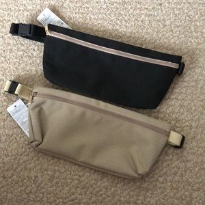 flat fanny pack